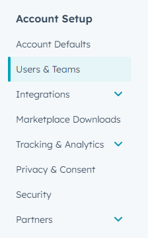 screenshot of hubspot add user view